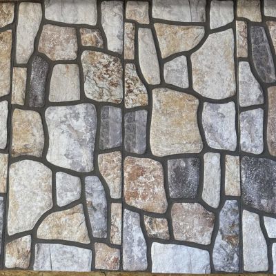 Panneau effet pierre naturelle