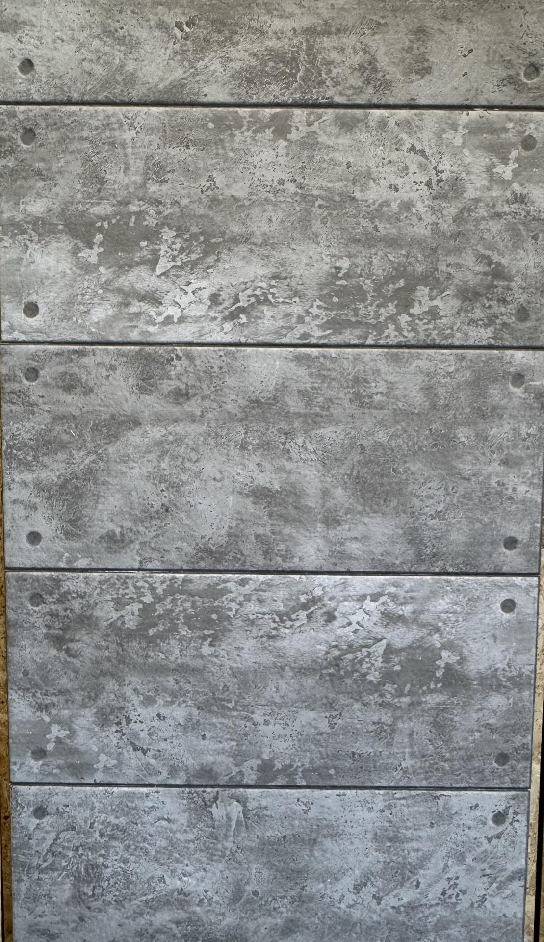 Panneaux effet béton